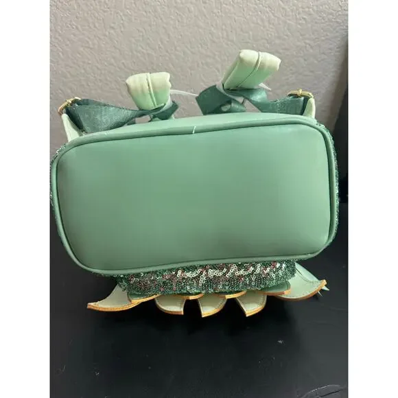 Loungefly Disney Tinker Bell Figural Winged Mini Backpack from Peter Pan New - Picture 6 of 6